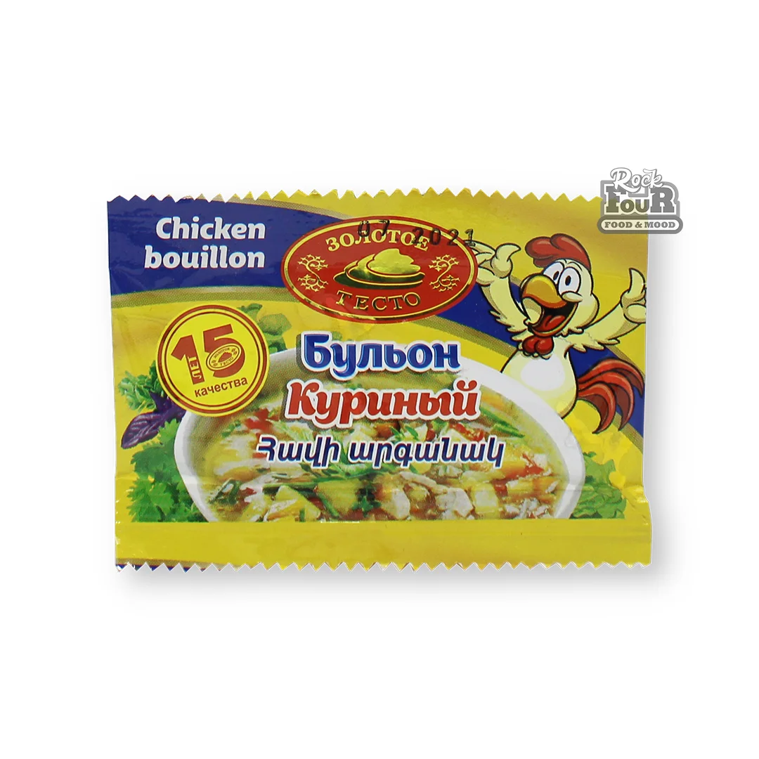 Chicken broth "Zolotoye testo" 10g
